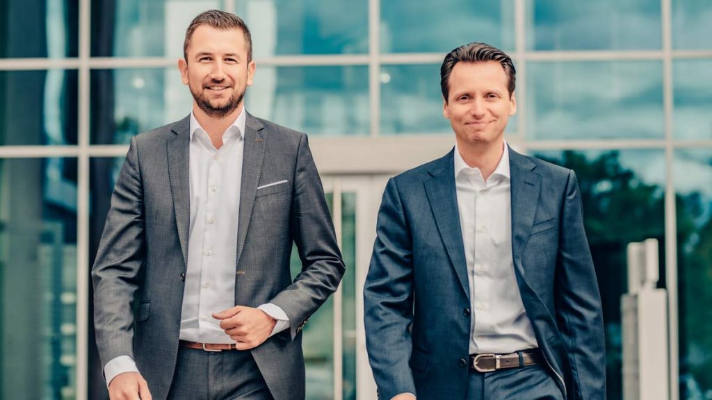 Marc Cavatoni und Mathias Beißwenger bilden die neue Doppelspitze der nowinta Vermögensverwaltung (v.l.n.r.)