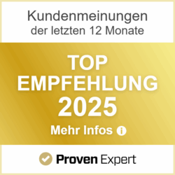 ProvenExpert Top Empfehlung ProvenExpert Top Empfehlung